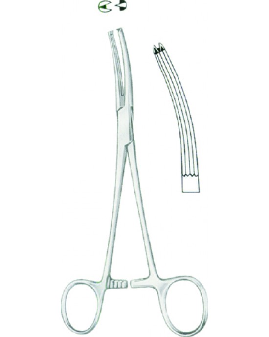 Long Clamp Forceps BJ 19cm/7 1/2