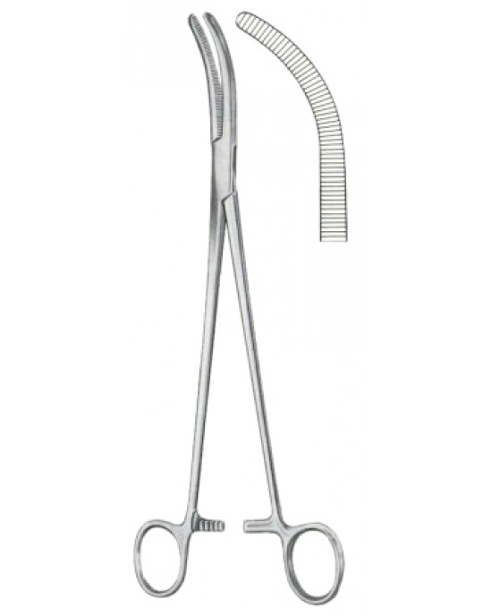 Wertheim Hysterectomy Clamps BJ 25cm/10