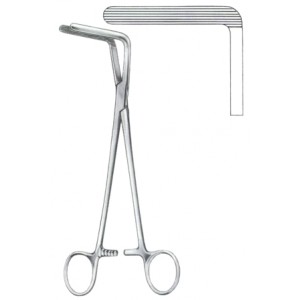 Wertheim-Cullen Clamp Forceps BJ 21.5cm/8 1/2