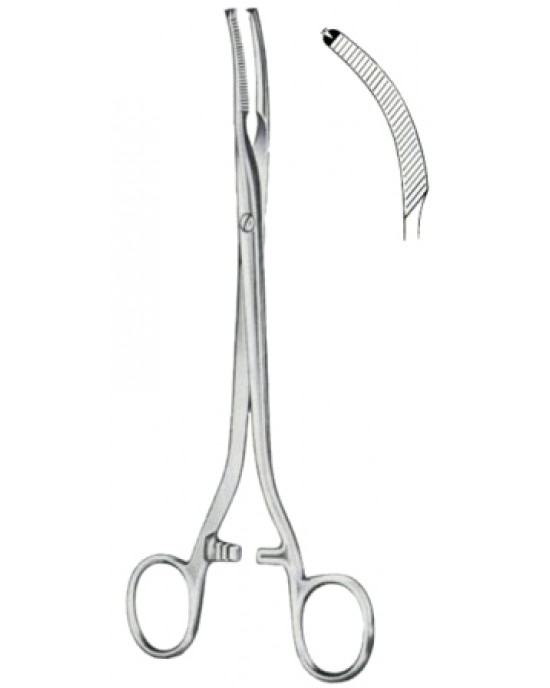Mikulicz Peritoneal Clamp Forceps SJ 20cm/8