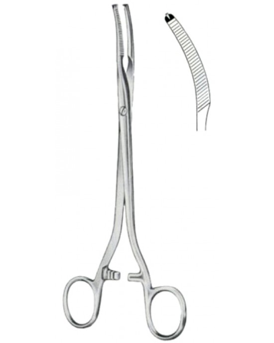 Mikulicz Peritoneal Clamp Forceps SJ 20cm/8