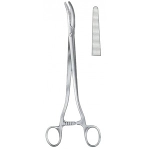 Segond-Landau Hysterectomy Forceps SJ 24cm/9 1/2