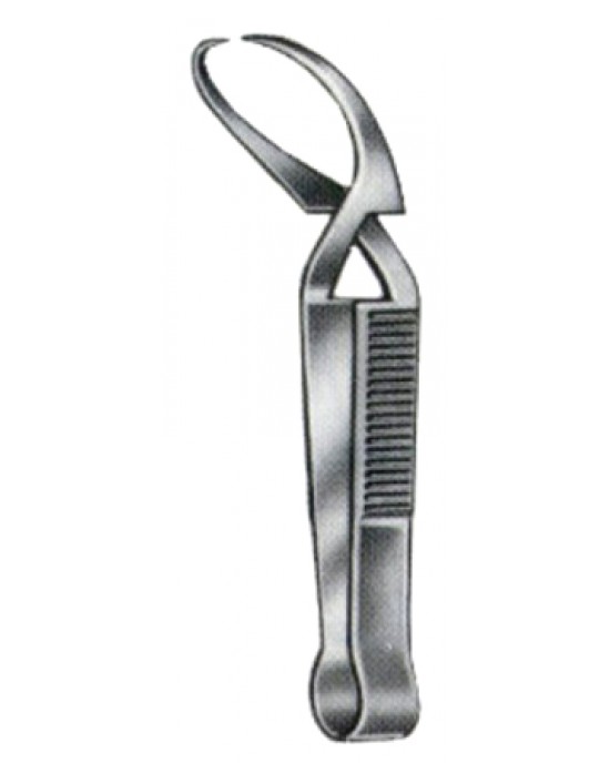 Engl.Modell Towel Forceps 9cm/3 1/2