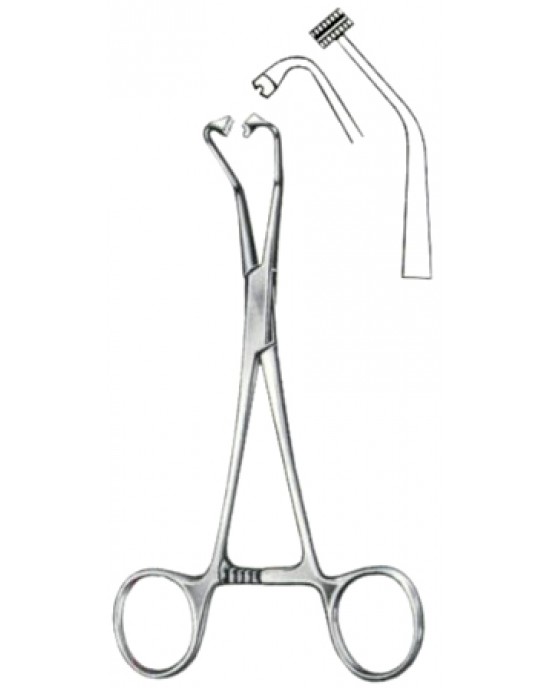 Peers-Bertram Towel Forceps BJ 14.5cm/5 3/4