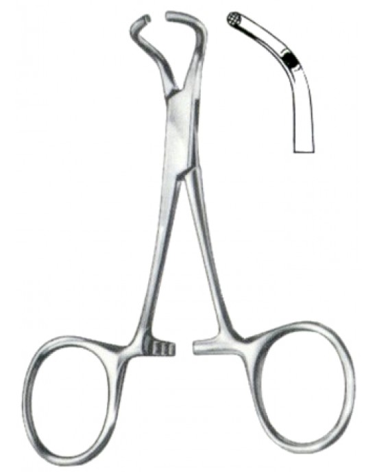Tohoku Towel Forceps BJ 10cm/4