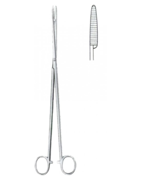 Palkmann Dressing Forceps SJ Straight 25cm/10