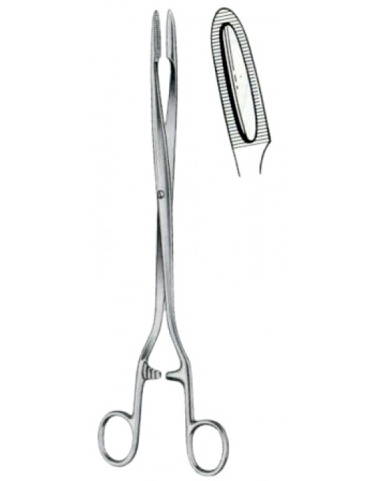 Sims-Maier Dressing Forceps SJ Curved 28cm/11