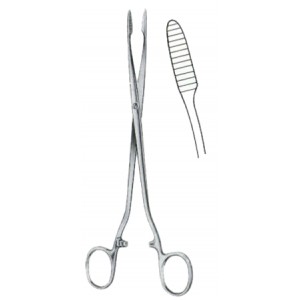Duplay Dressing Forceps SJ Curved 20cm/8
