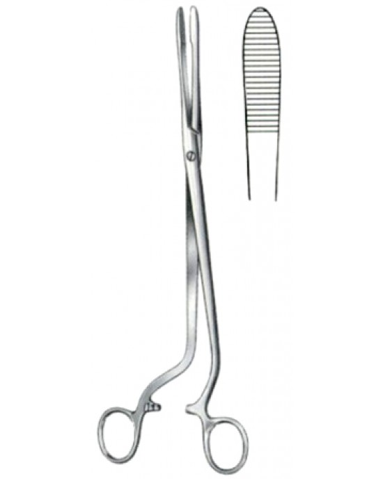 Cheron Cotton Swab Forceps SJ 25cm/10
