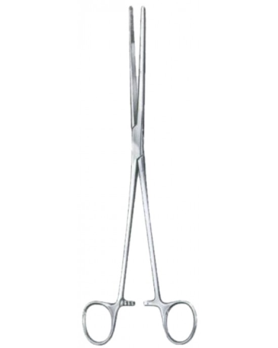 Bozemann Cotton Swab Forceps BJ Straight 26cm/10 1/4