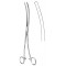 Bozemann Cotton Swab Forceps BJ Double Curved 26cm/10 1/4