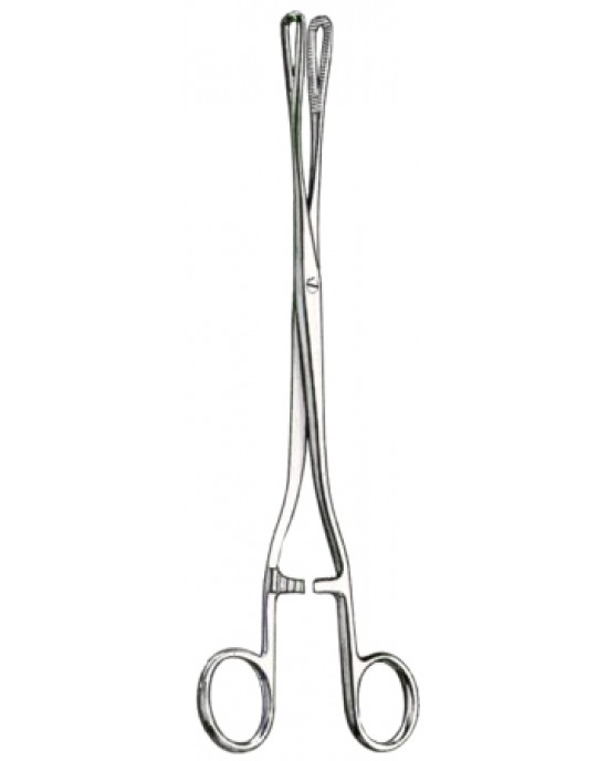Ramply Cotton Swab Forceps SJ 24cm/9 1/2