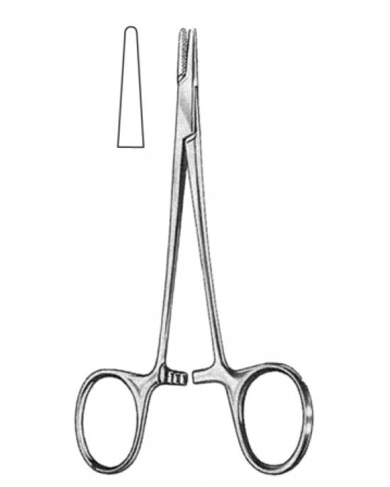 Halsey Needle Holder smooth 13cm