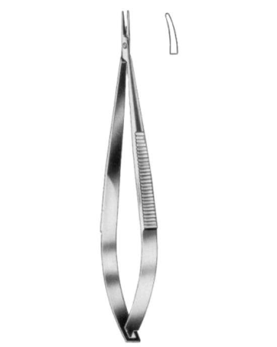 Castroviejo Micro Needle Holders Curved 14cm/5 1/2
