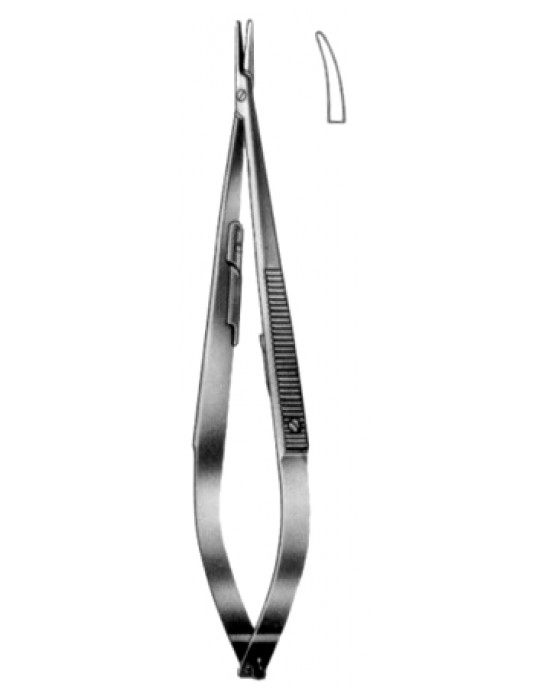 Castroviejo Micro Needle Holders Curved 18cm/7