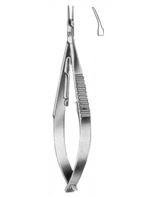 Castroviejo Micro Needle Holders Curved 9cm/3 1/2