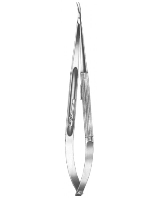 Micro Needle Holders Curved 18.5cm/7 1/4