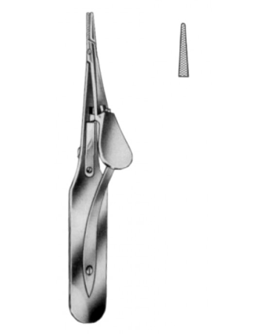 Arruga Micro Needle Holders Straight 14cm/5 1/2