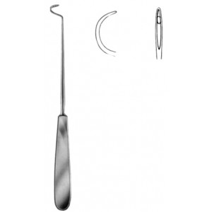 Deschamps-Standard Ligature Needles Blunt 20cm/8