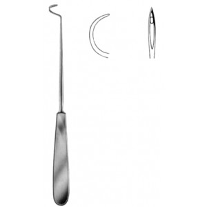 Deschamps-Standard Ligature Needles Sharp 20cm/8