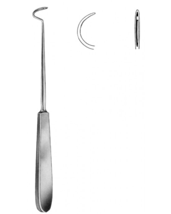 Deschamps Ligature Needles Blunt 20cm/8