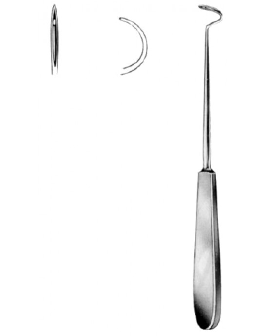 Deschamps Ligature Needles Sharp 20cm/8