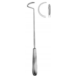 Deschamps Ligature Needles Blunt 27cm/10 1/2