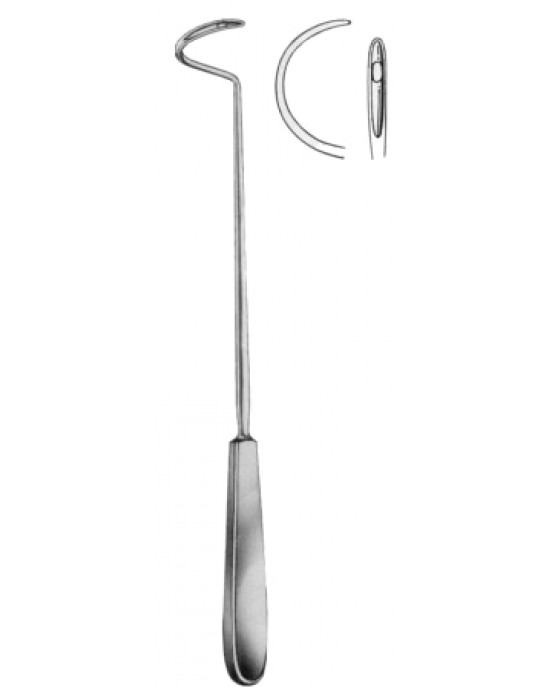 Deschamps Ligature Needles Blunt 27cm/10 1/2