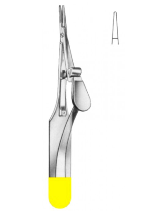 Arruga Micro Needle Holders Straight 14cm/5 1/2