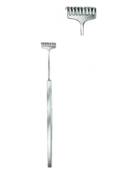 Miller Wound Retractors Sharp 9 Prongs 13.5cm/5 1/4
