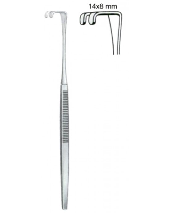 Wound Retractors 14x8mm 16cm/6 1/4