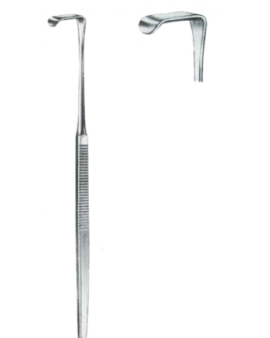 Mini-Langenbeck Wound Retractors 10x6 mm 16cm/6 1/4