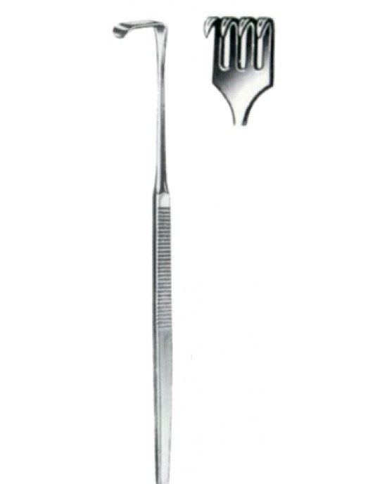 Wound Retractors Standard Blunt  4 Prongs 16cm/6 1/4