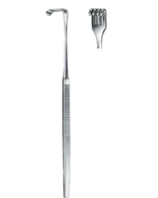 Wound Retractors Blunt 4 Prongs 16cm/6 1/4