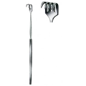 Wound Retractors Standard Sharp 4 Prongs 16cm/6 1/4