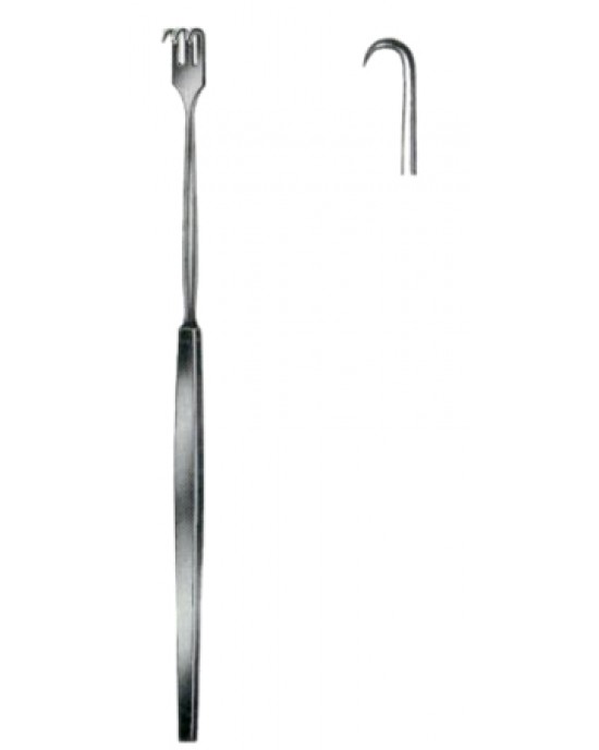 Wound Retractors Sharp 1 Prong 16cm/6 1/4