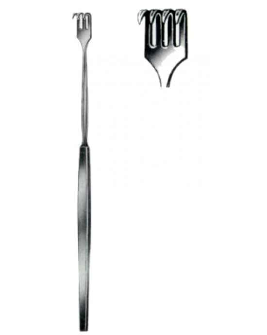 Wound Retractors Sharp 4 Prongs 16cm/6 1/4