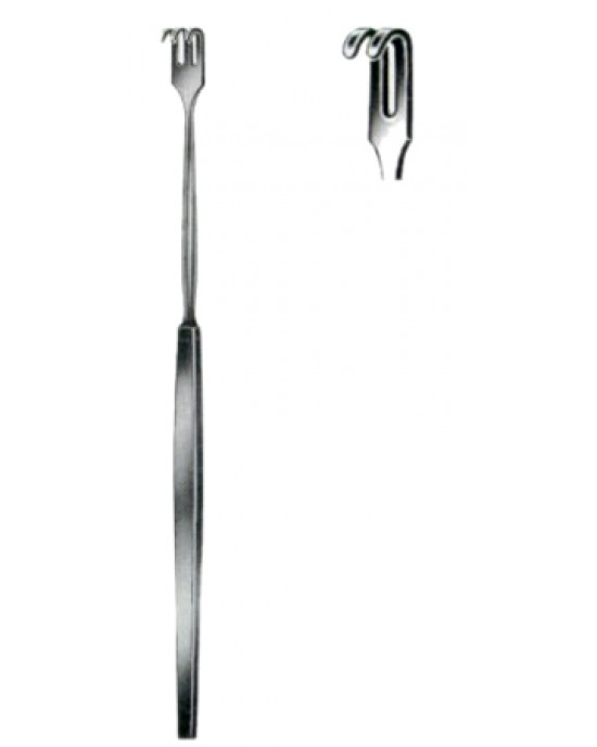 Wound Retractors Blunt  2 Prongs 16cm/6 1/4