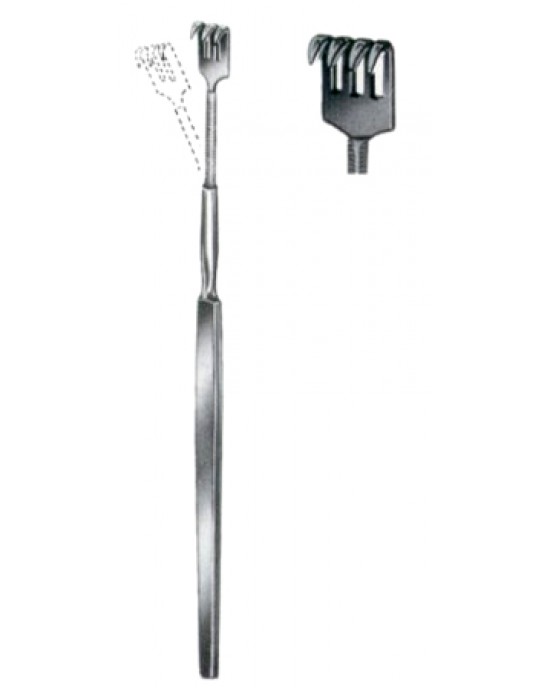 Wound Retractors Sharp 4 Prongs 16cm/6 1/4
