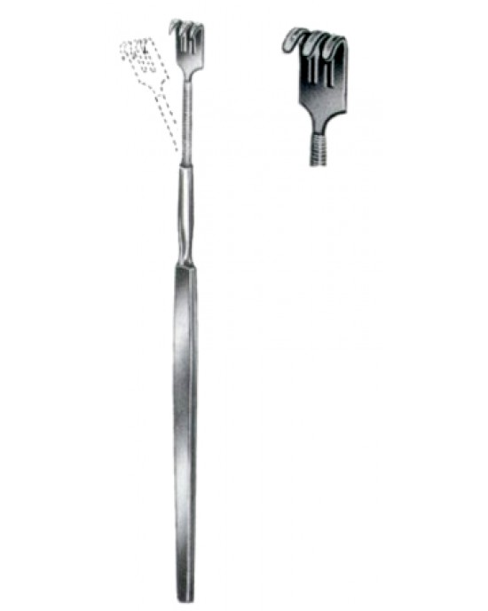 Wound Retractors Blunt 3 Prongs 16cm/6 1/4