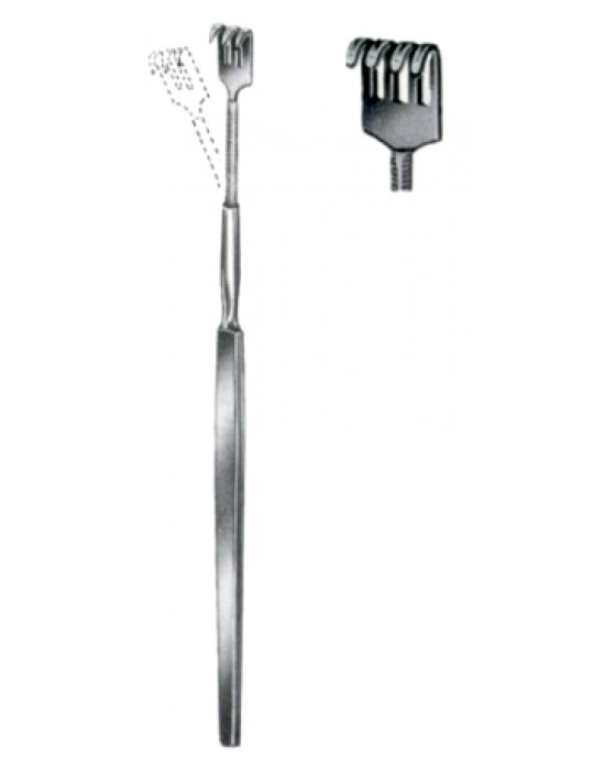 Wound Retractors Blunt 4 Prongs 16cm/6 1/4