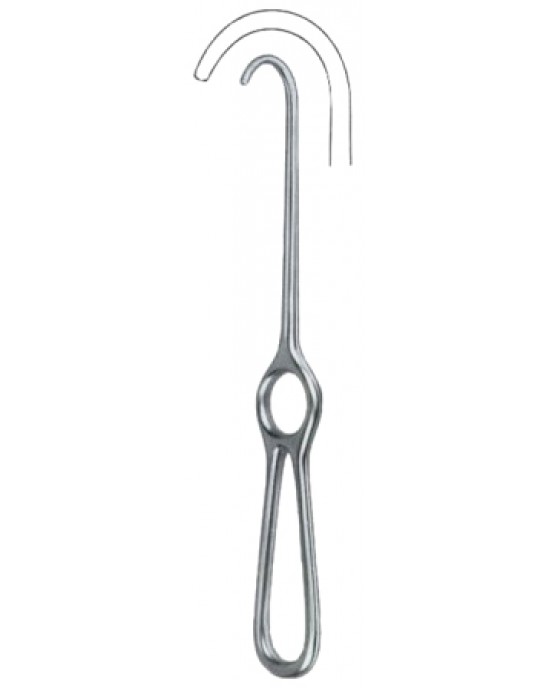 Volkmann Retractors Blunt  1 Prong 22cm/8 3/4