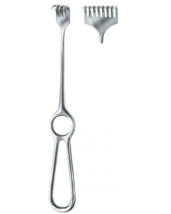 Volkmann Retractors Sharp 8 Prongs 9x40 22cm/8 3/4