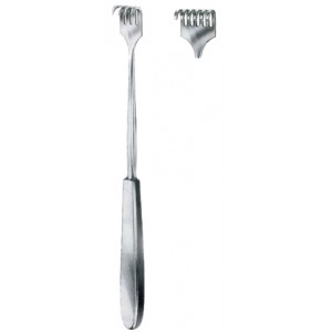 Volkmann Retractors Blunt 6 Prongs 9x29mm 23cm/9