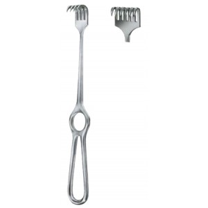 Kocher Retractors Sharp 6 Prongs 15x30mm 21.5cm/8 1/2
