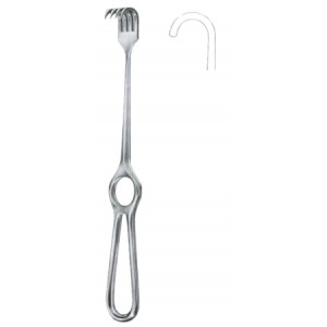 Kocher Retractors Blunt 1 Prong 21.5cm/8 1/2