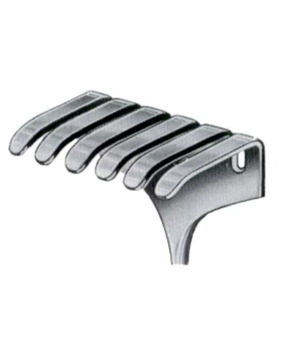 Isreal Retractors 6 Prongs 50x60mm 25cm/10