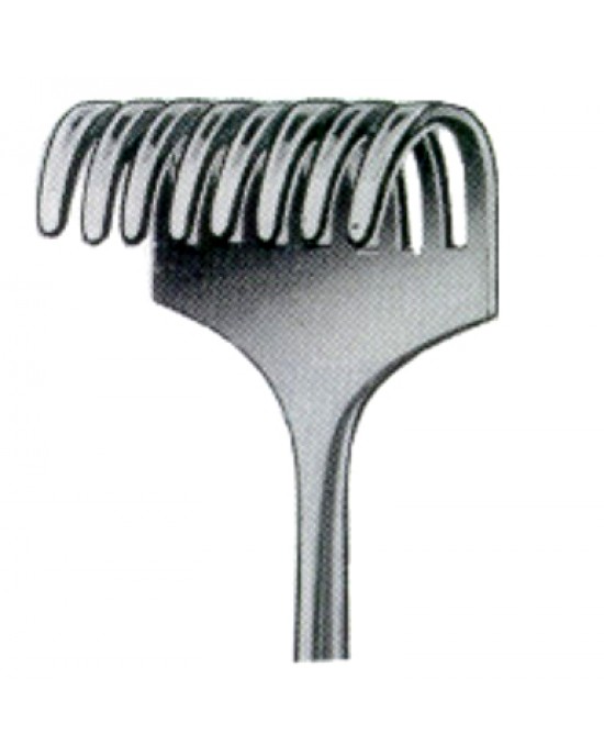 Koerte Retractors Blunt  8 Prongs 26x40mm 24cm/9 1/2