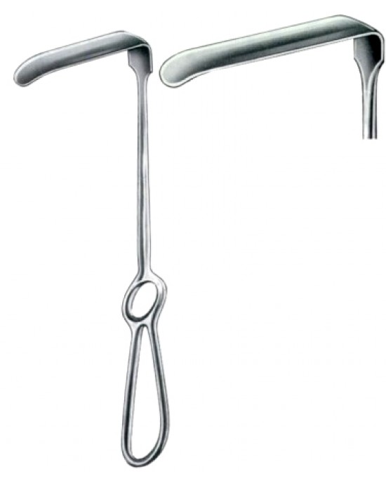 Retractors for Maxillofacial Surgery 55X12mm 22cm/8 3/4