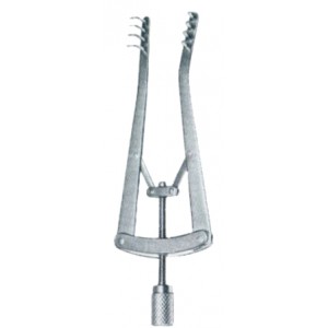 Alm Retractors Blunt 10cm/4
